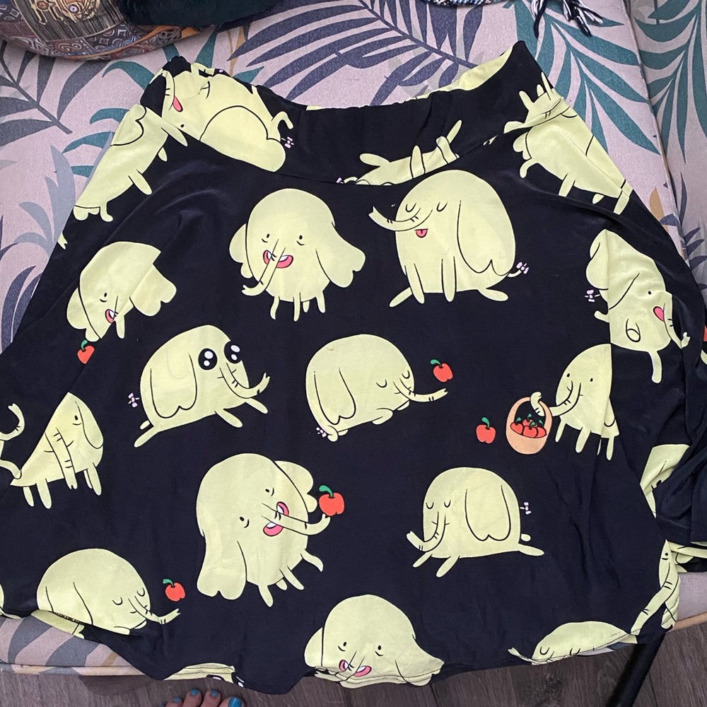 Adventure Time tree trunks mini skirt